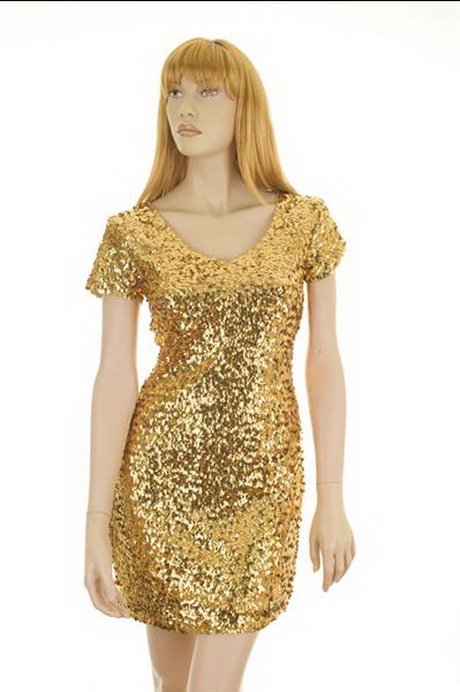 Goud pailletten jurkje goud-pailletten-jurkje-64-6