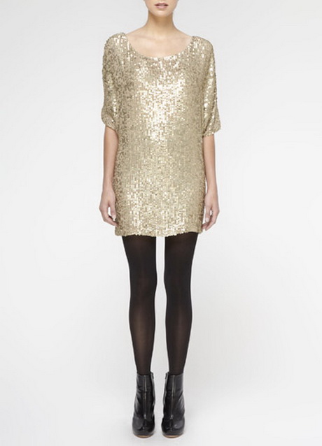 Gouden pailletten jurk gouden-pailletten-jurk-90-13