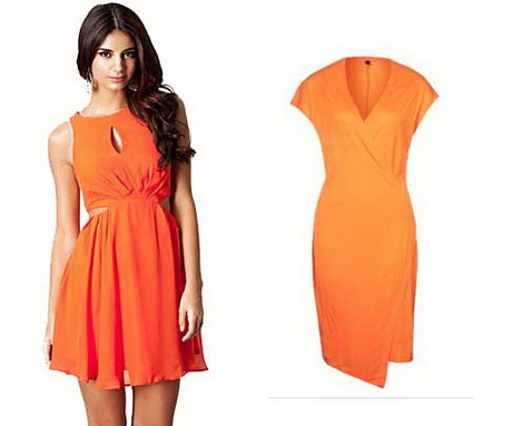 Jurk oranje jurk-oranje-83-2