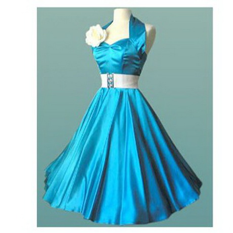 Jurk turquoise jurk-turquoise-83-12