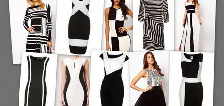 Jurken zwart wit jurken-zwart-wit-87-6