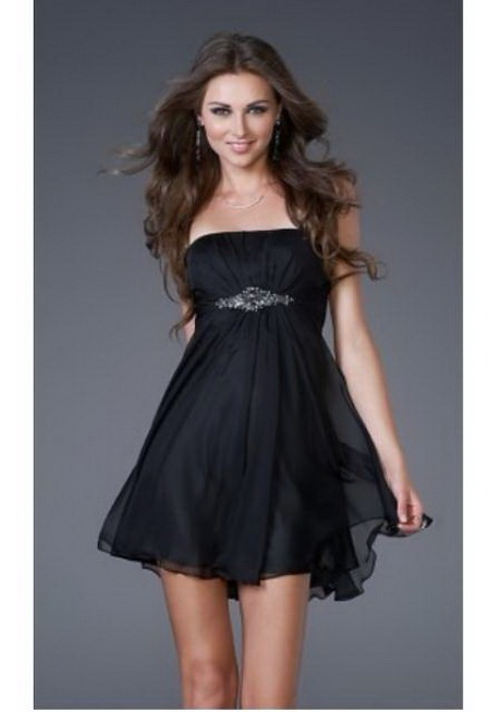 Korte zwarte jurk korte-zwarte-jurk-48-2