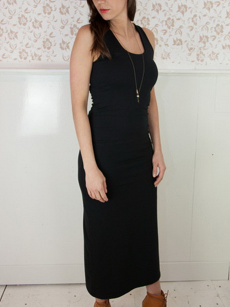 Lange jurk zwart lange-jurk-zwart-09-15