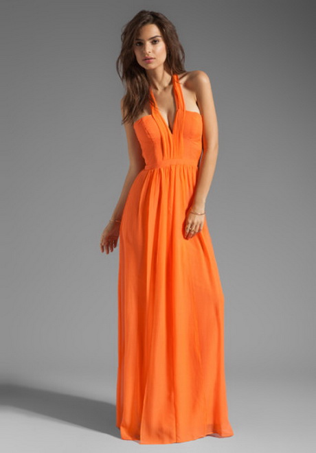 Maxi dress oranje maxi-dress-oranje-50-2