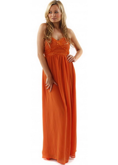 Maxi dress oranje maxi-dress-oranje-50-7