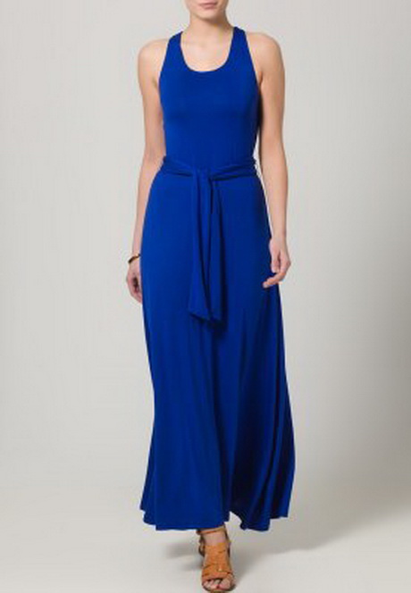 Maxi jurk blauw