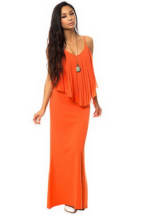 Oranje maxi dress oranje-maxi-dress-79