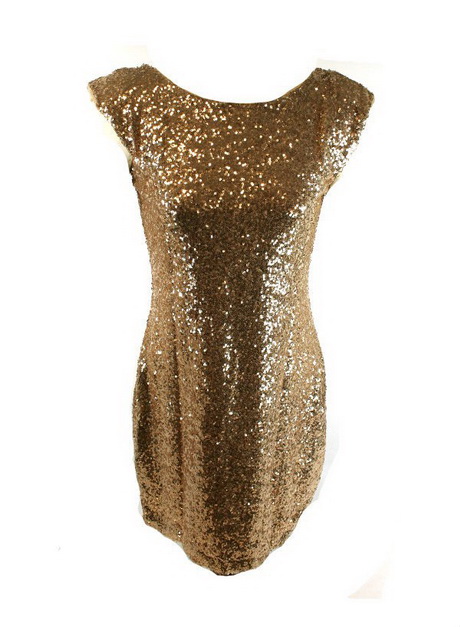 Pailletten jurk goud pailletten-jurk-goud-63-9