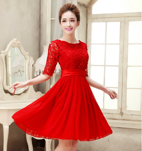 Rode jurk lange mouwen rode-jurk-lange-mouwen-31-16