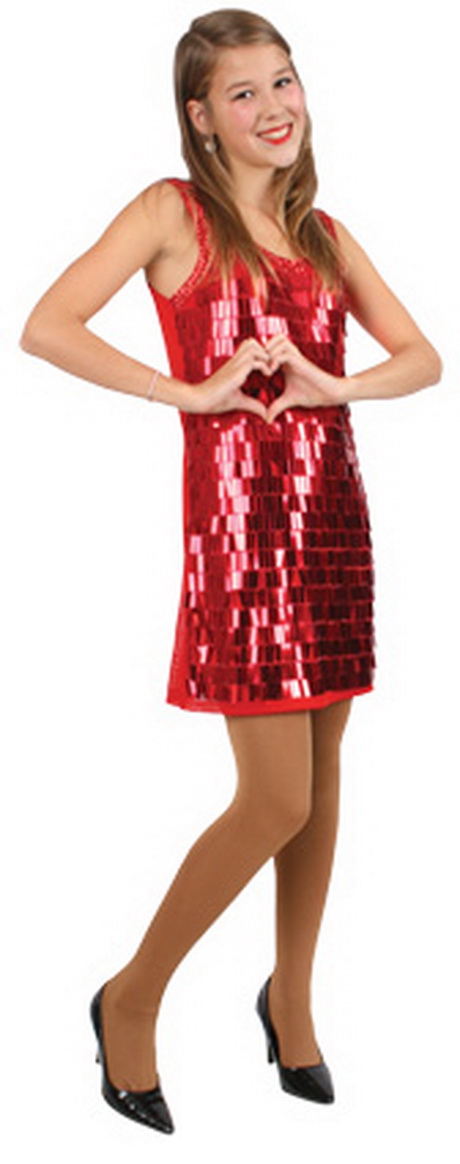 Rode pailletten jurk rode-pailletten-jurk-63-16