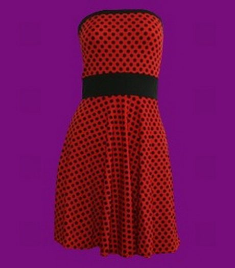 Rode stippen jurk rode-stippen-jurk-85-11