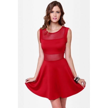 Rood jurk rood-jurk-93-15