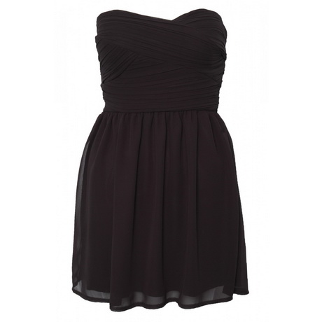 Strapless jurk zwart strapless-jurk-zwart-99-7