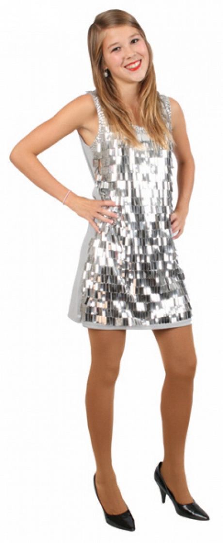 Zilveren pailletten jurk zilveren-pailletten-jurk-63-14