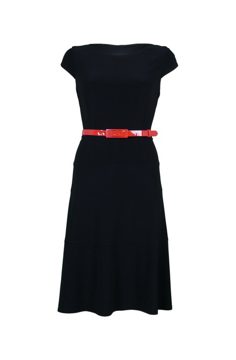 Zwart rode jurk zwart-rode-jurk-66-14