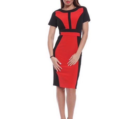 Zwart rode jurk zwart-rode-jurk-66-9