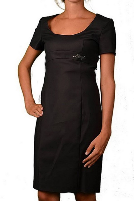 Zwarte jurk korte mouw zwarte-jurk-korte-mouw-88