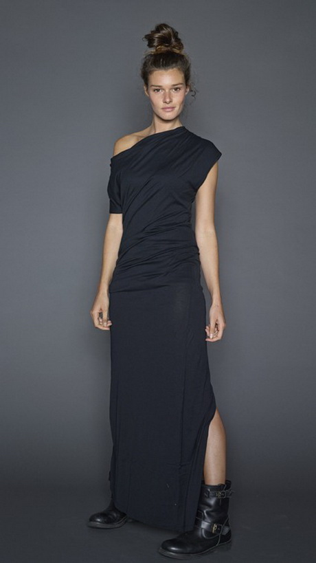 Zwarte maxi dress zwarte-maxi-dress-73-12