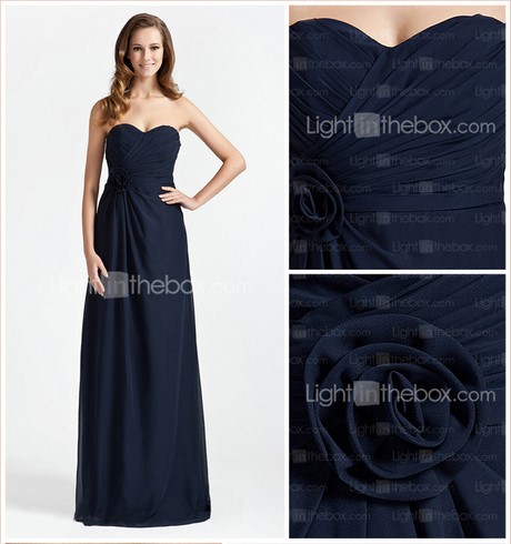 Donkerblauwe lange jurk donkerblauwe-lange-jurk-85_17
