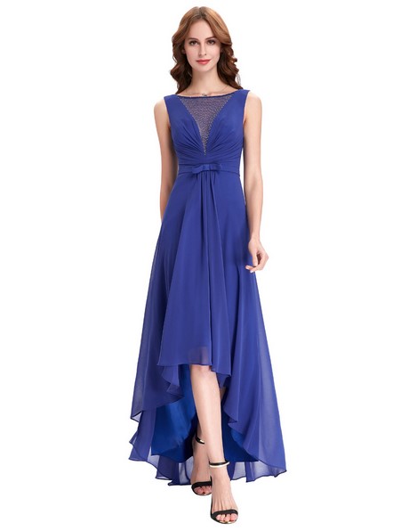 Donkerblauwe lange jurk donkerblauwe-lange-jurk-85_9
