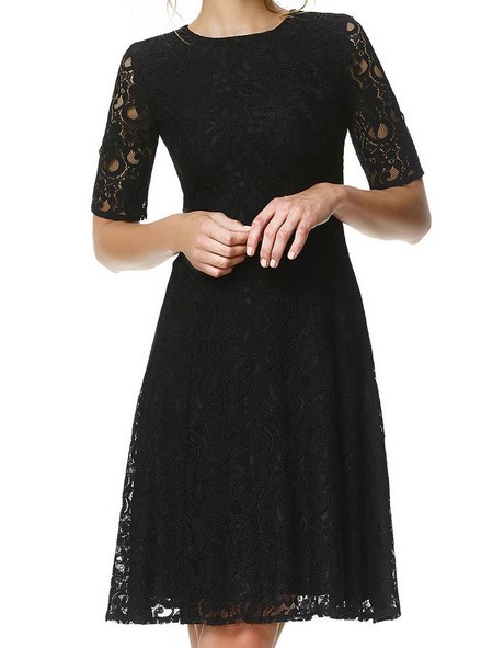 Kleding kanten jurk zwart kleding-kanten-jurk-zwart-75_18