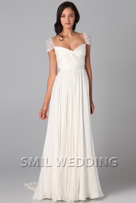 Lange witte jurk met mouwen lange-witte-jurk-met-mouwen-55