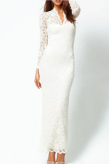 Lange witte jurk met mouwen lange-witte-jurk-met-mouwen-55_19