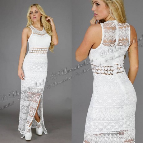 Lange witte kanten jurk lange-witte-kanten-jurk-96_11