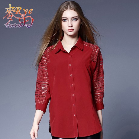 Rode satijnen blouse rode-satijnen-blouse-75_7