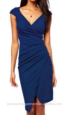 Zakelijke jurk blauw zakelijke-jurk-blauw-58_9