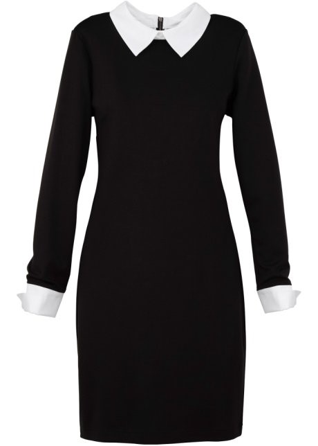 Zwarte jurk met kraag zwarte-jurk-met-kraag-30_2