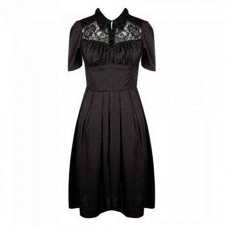 Zwarte jurk met kraag zwarte-jurk-met-kraag-30_9