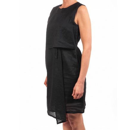 Zwarte linnen jurk zwarte-linnen-jurk-26_4