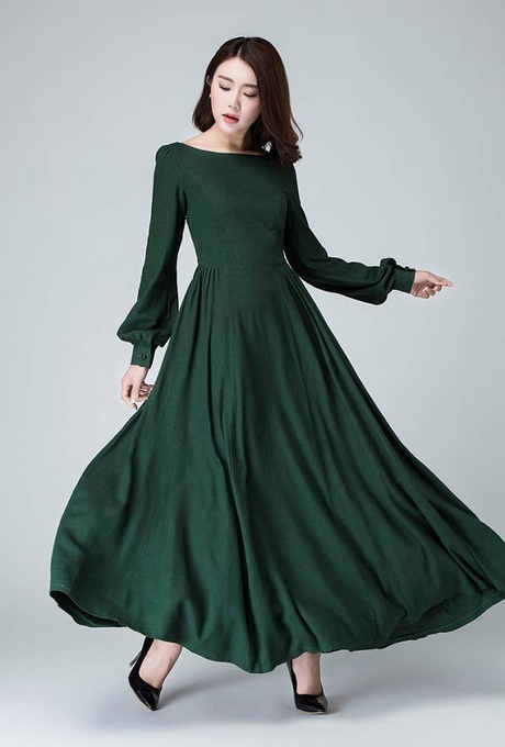 Groene jurk lang groene-jurk-lang-23_7