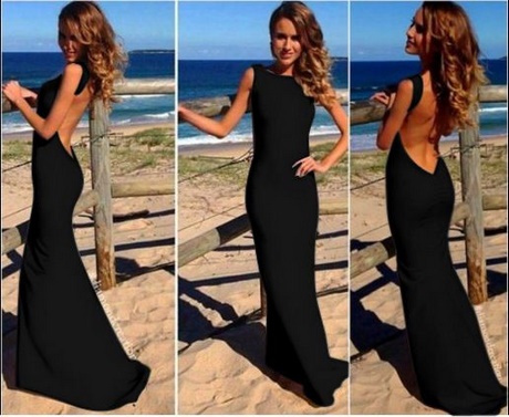 Mooie lange zwarte jurk mooie-lange-zwarte-jurk-20_5