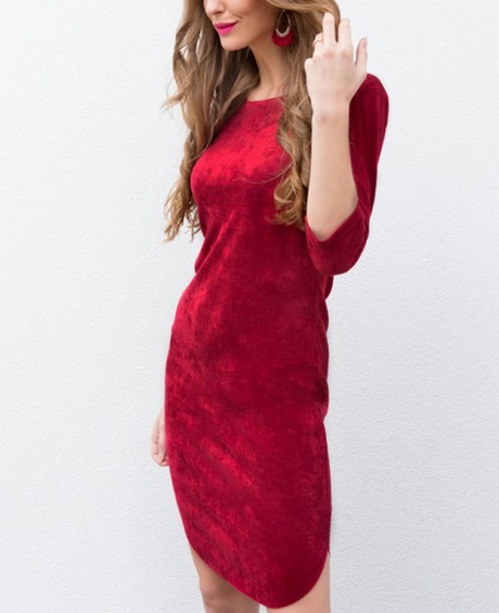 Suedine jurk rood suedine-jurk-rood-79_16
