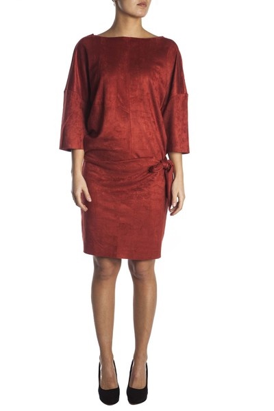 Suedine jurk rood suedine-jurk-rood-79_9
