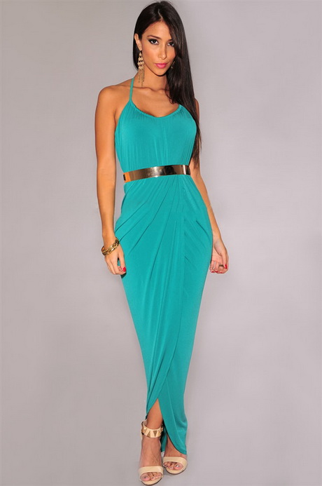 Turquoise lange jurk turquoise-lange-jurk-15_10