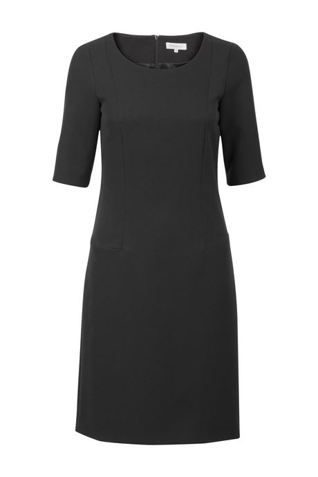 Zwarte jurk met korte mouwen zwarte-jurk-met-korte-mouwen-04_16