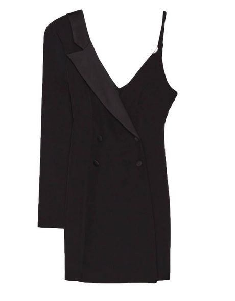 Bershka zwarte jurk bershka-zwarte-jurk-83