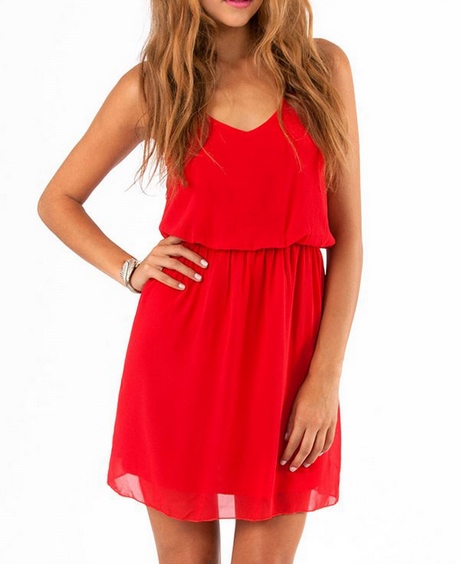 Chiffon jurk rood chiffon-jurk-rood-30_11