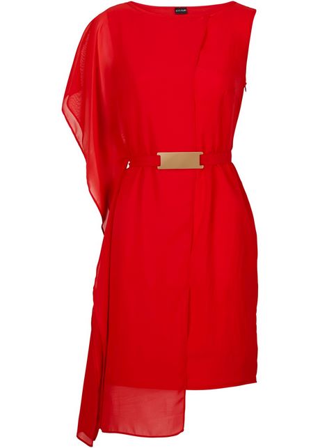 Chiffon jurk rood chiffon-jurk-rood-30_13