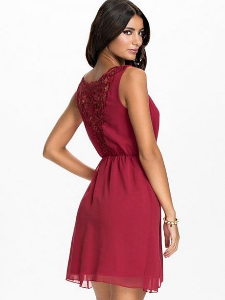 Chiffon jurk rood chiffon-jurk-rood-30_2