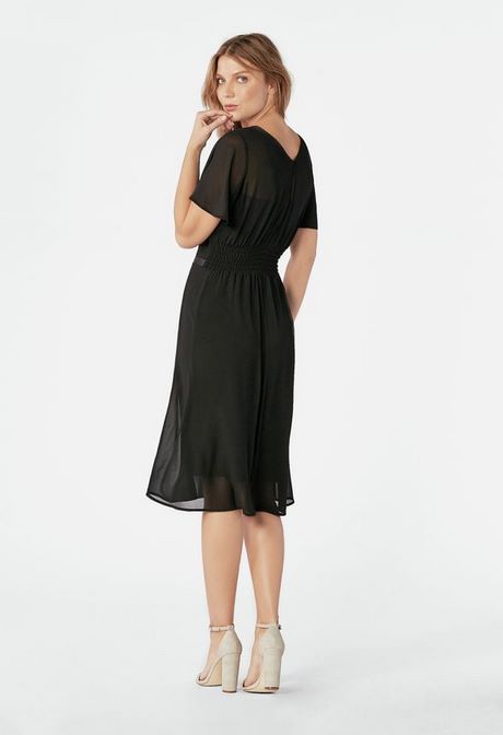 Chiffon jurk zwart chiffon-jurk-zwart-64_7