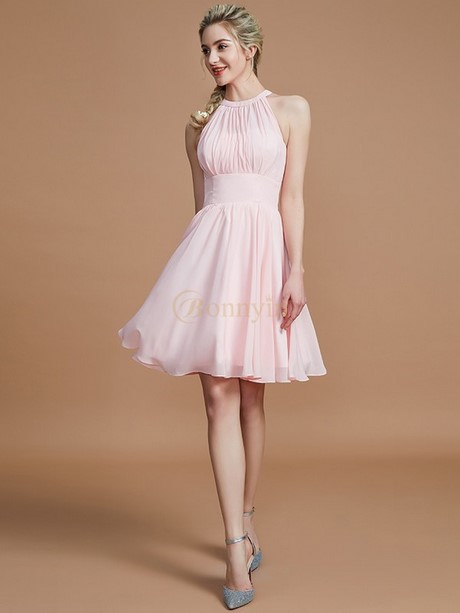 Roze chiffon jurk roze-chiffon-jurk-54_5
