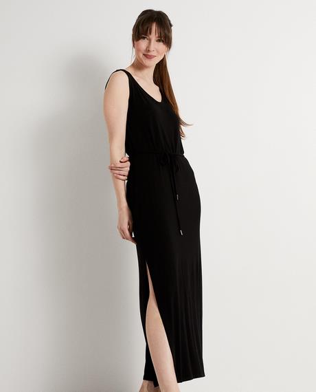 Zwarte maxi dress met split zwarte-maxi-dress-met-split-50