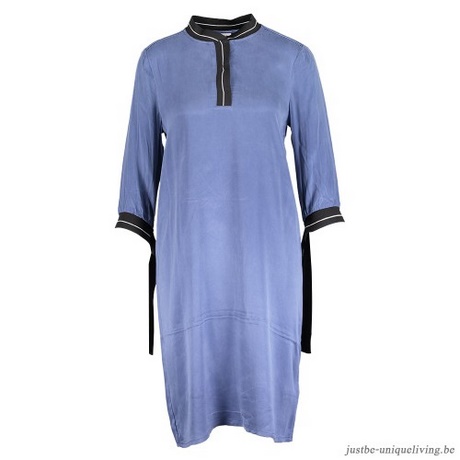Blauwe jurk driekwart mouw blauwe-jurk-driekwart-mouw-11_14