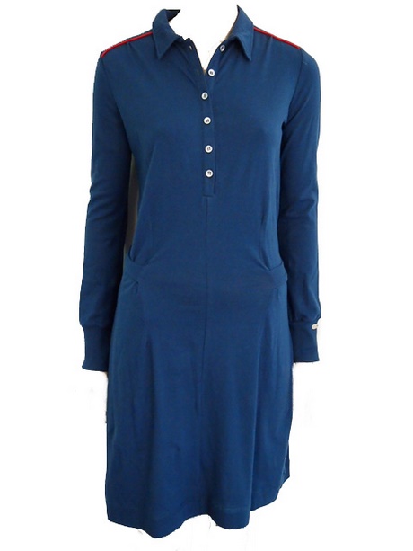 Blauwe tricot jurk blauwe-tricot-jurk-42