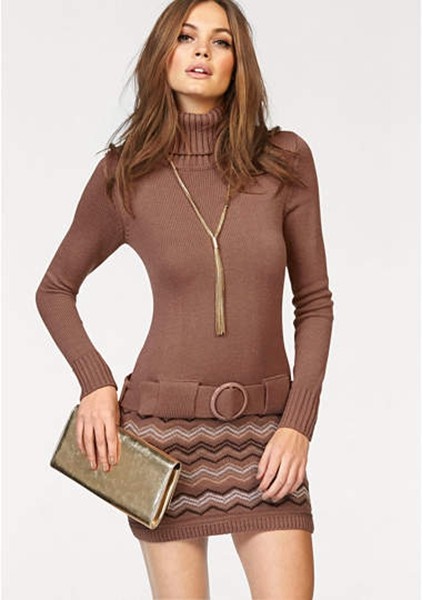 Gebreide jurk bruin gebreide-jurk-bruin-55_7