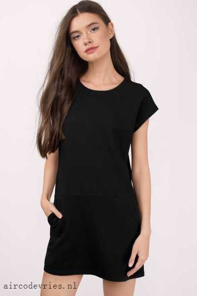 Lange zwarte t shirt jurk lange-zwarte-t-shirt-jurk-63_2